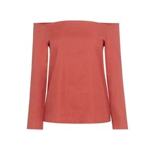 Theory Aprine Off-the-Shoulder Top